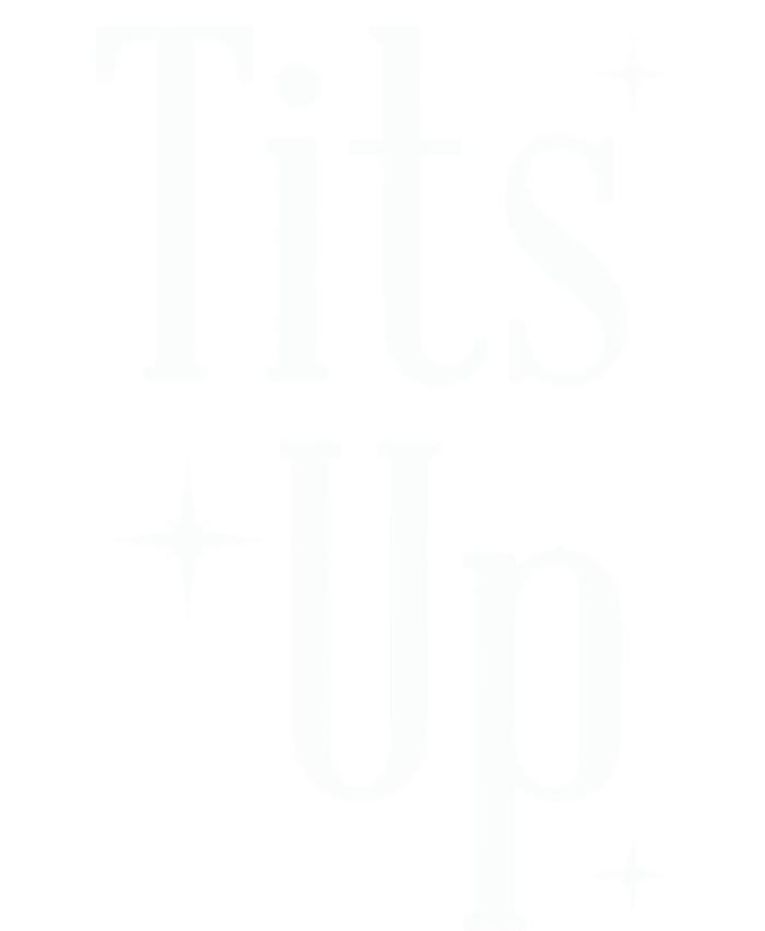 Tits Up Support Feminism Funny Gift Full-Length Apron With Pockets