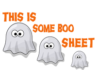 This Is Some Boo Sheet Cute Family Halloween Funny Gift Short Acrylic Beanie