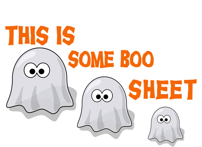 This Is Some Boo Sheet Cute Family Halloween Funny Gift Short Acrylic Beanie