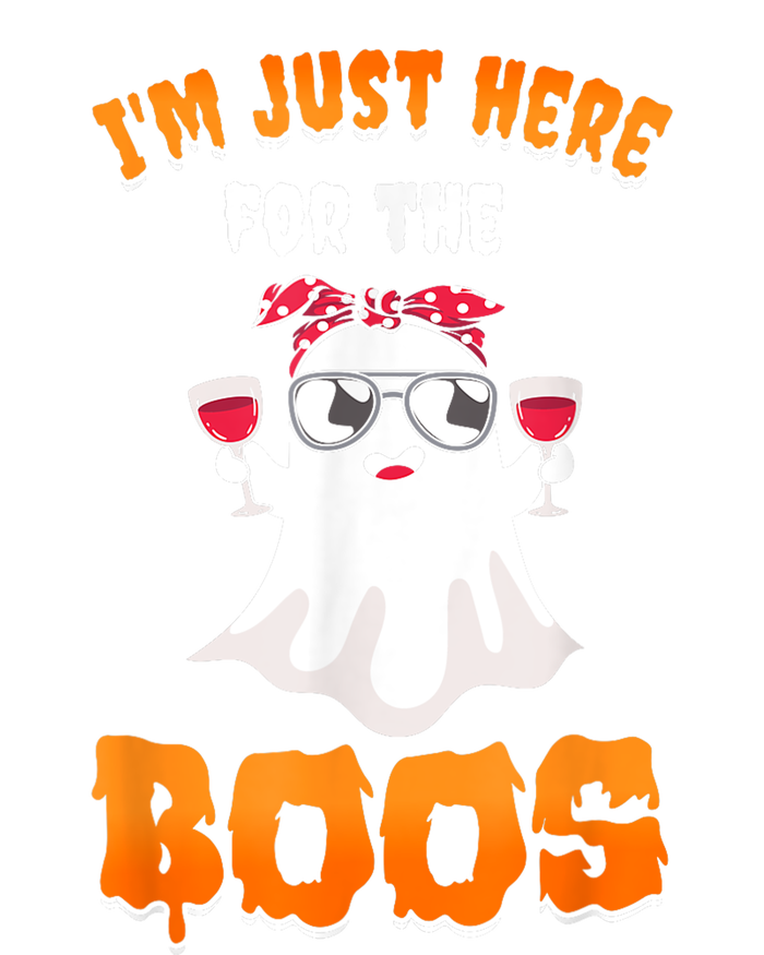 Im Just Here For The Boos Funny Halloween T-Shirt