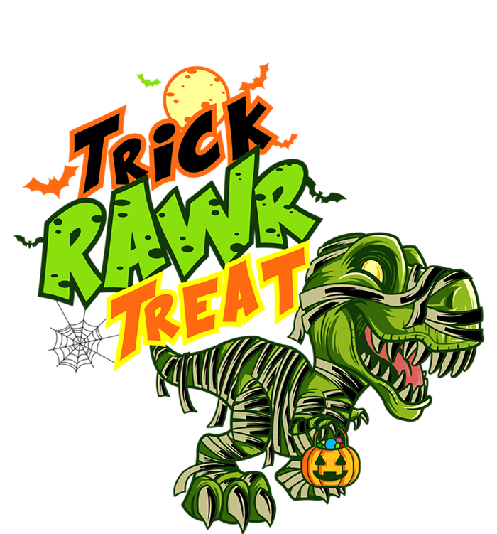 Trick Rawr Treat Dinosaur Pumpkin Halloween Gift T-Shirt