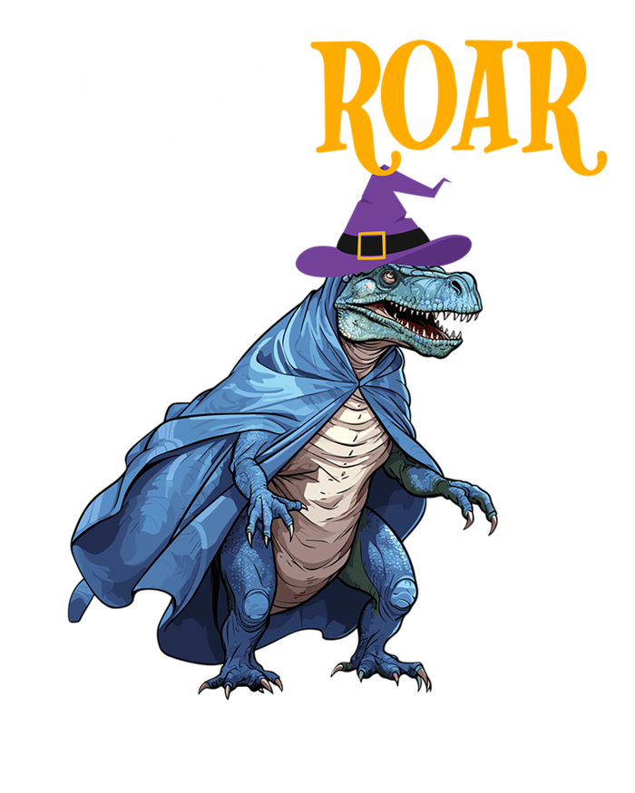 Trick Rawr Treat Halloween TRex Dinosaur Witch Gift Valucap Bio-Washed Visor