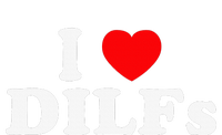 Funny I Love DILFs I Heart DILFs Red Heart Cool T-Shirt