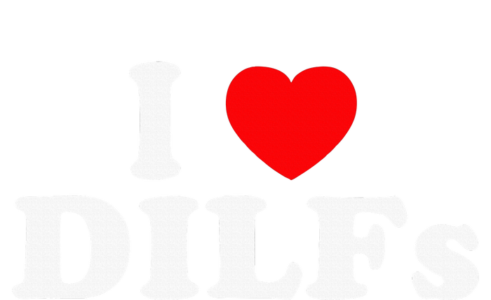 Funny I Love DILFs I Heart DILFs Red Heart Cool T-Shirt