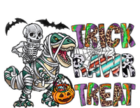 Trick Rawr Treat Happy Halloween Western Skeleton Dinosaur Cute Gift Ladies Essential Tank