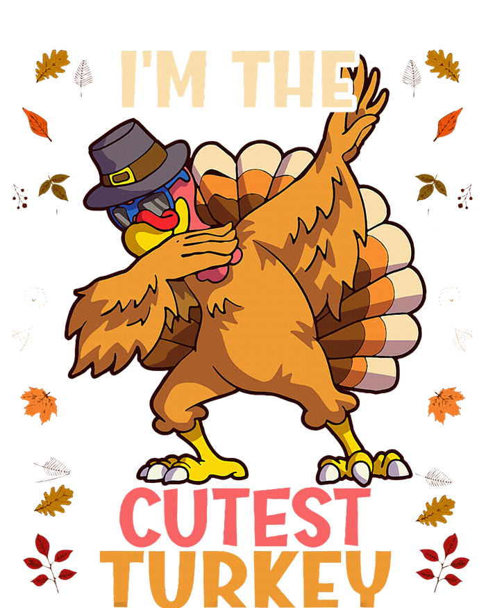 Thanksgiving Family Matching Im The Cutest Turkey Funny USA-Made Doggie Bandana