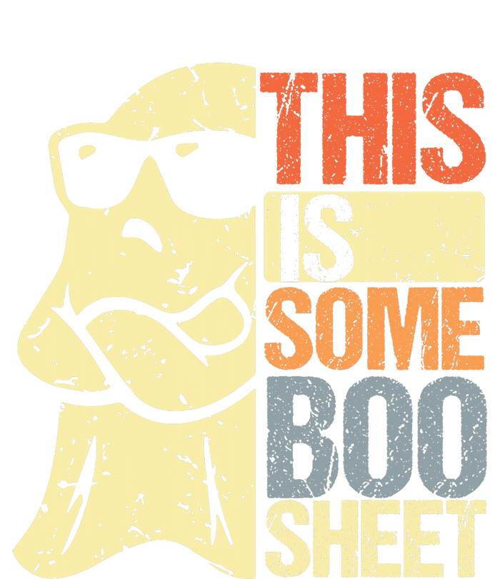 This Is Some Boo Sheet Ghost Retro Halloween Costume Design T-Shirt