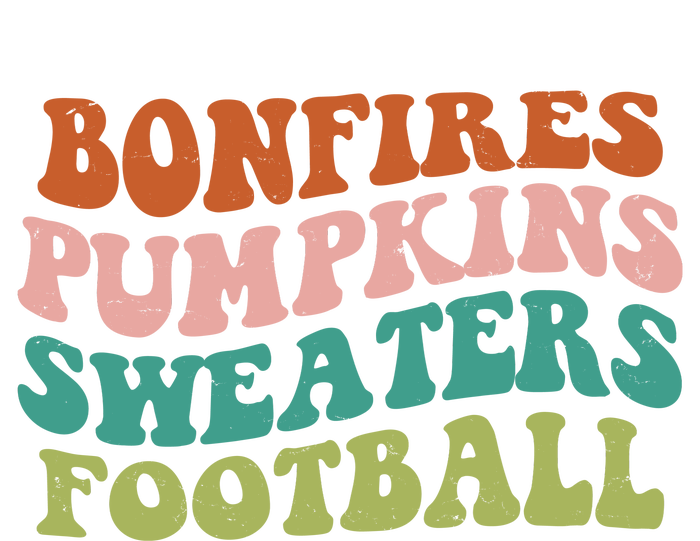 Bonfires Pumpkins Sweaters Football Fall Season Drawstring Bag