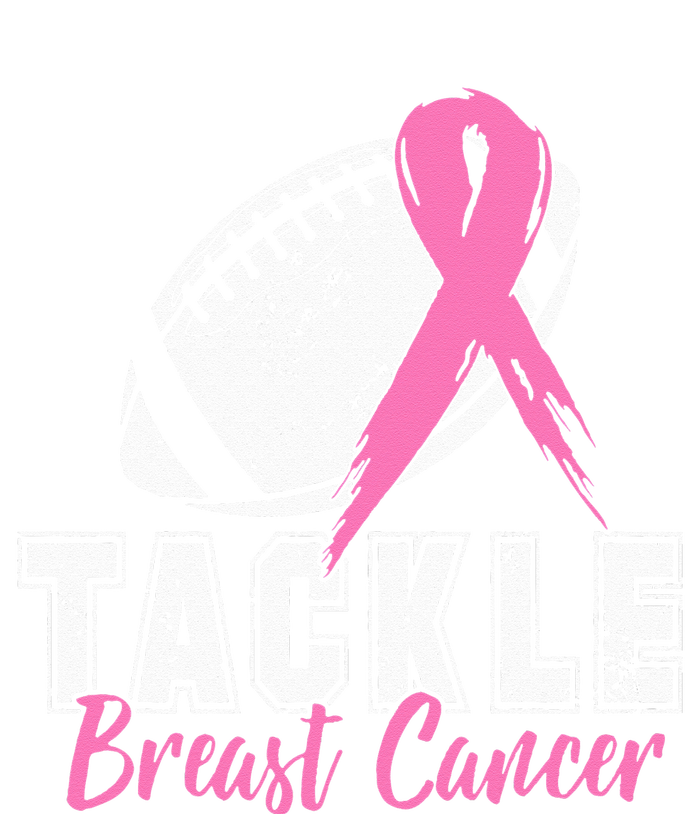 Tackle Football Pink Ribbon Breast Cancer Awareness Kids Sweatshirt