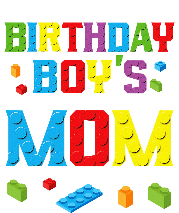 Master Builder Birthday Mom Building Bricks Blocks T-Shirt