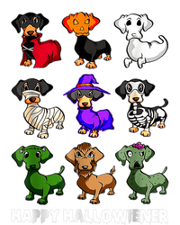 Dachshund Happy Halloweiner Funny Halloween Dogs Lover Gifts Tall Long Sleeve T-Shirt