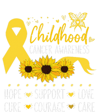 Childhood Cancer Support Family Childhood Cancer Awareness Tie-Dye T-Shirt