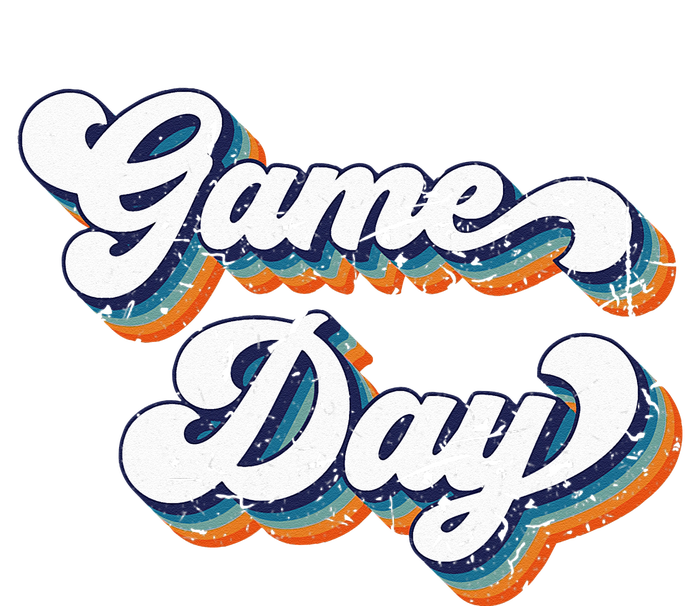 Vintage Game Day Funny Game Day For T-Shirt