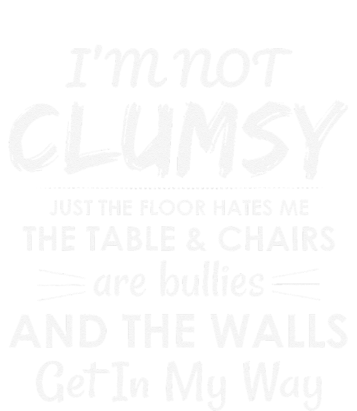 Im Not Clumsy Funny Sayings Sarcastic Girls Long Sleeve Pajama Set