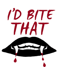 Halloween Vampire Teeth Bitethat Bite Me Vampire Blood Gift Ladies Essential Tank