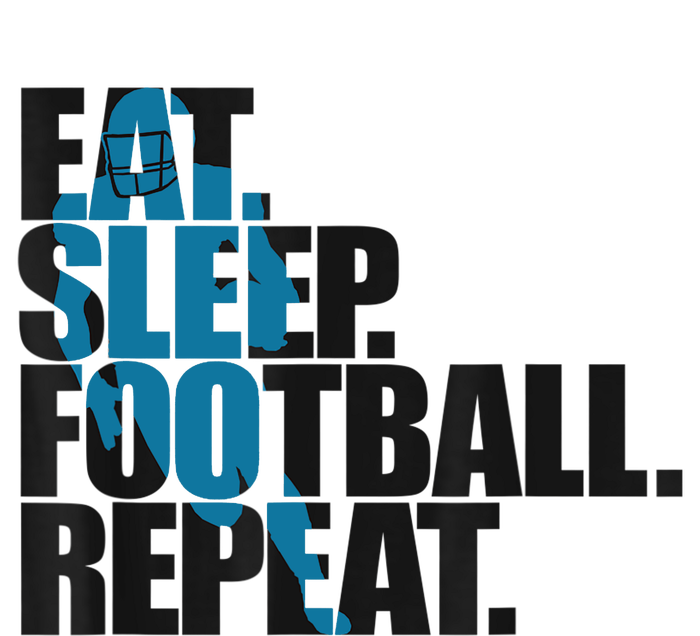 Eat Sleep Football Repeat Boy Sports T-Shirt