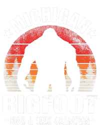 Michigan Bigfoot Sasquatch Sunset Hide And Seek Champion Tie-Dye T-Shirt