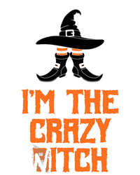 I’M The Crazy Witch ’S Halloween Saying Top Gift Women's V-Neck T-Shirt