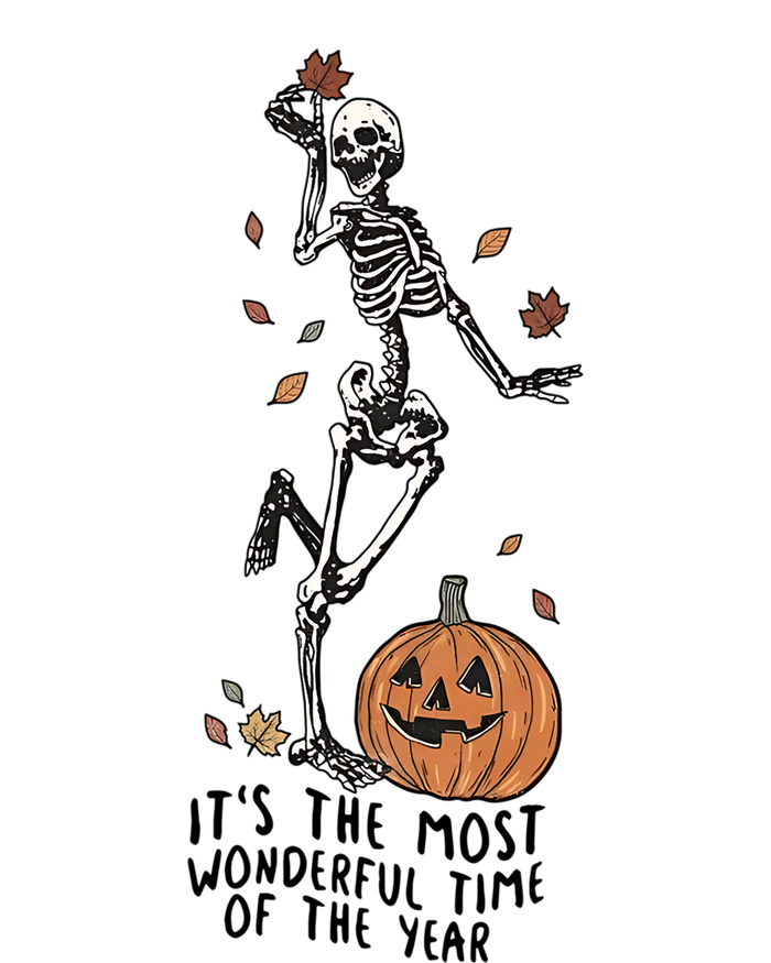 Its The Greatest Time Of The Year Funny Skeleton Halloween Meaningful Gift Premium T-Shirt