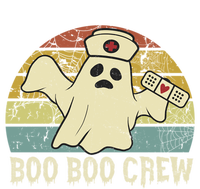 Retro Vintage Boo Boo Crew Nurse Cute Ghost Halloween Nurse Gift Women's V-Neck T-Shirt