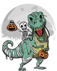 Skeleton Costume TRex Cemetery Halloween Trick Rawr Treat Funny Gift Tall Sweatshirt