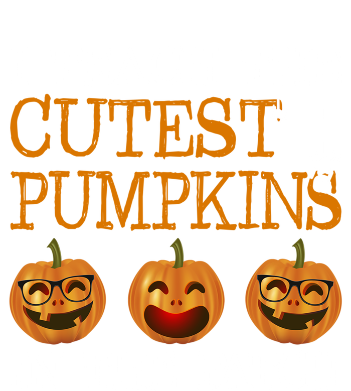 Teacher Halloween I Teach The Cutest Pumpkins In The Patch Cool Gift Tall Long Sleeve T-Shirt