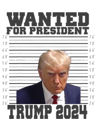 Wanted For President 2024 Trump Mugshot Trump Supporter T-Shirt