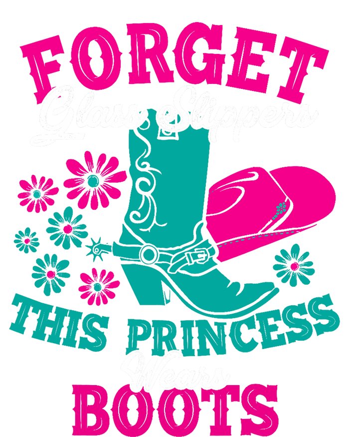 Forget Glass Slippers This Princess Wears Boots Funny Cowboy Women's Pullover Hoodie