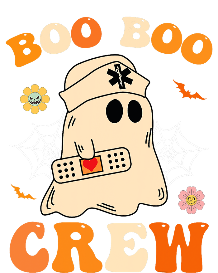 Groovy Boo Boo Crew Nurse Funny Ghost Halloween Nurse Valucap Bio-Washed Visor