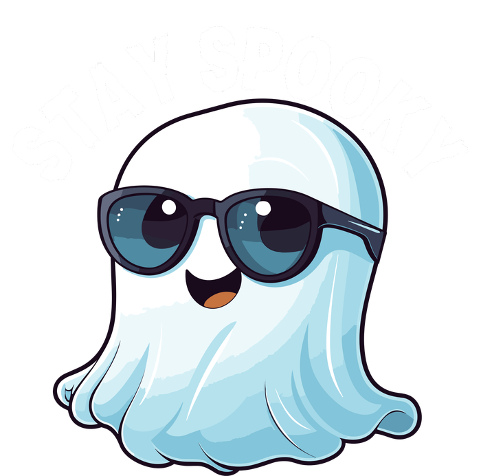 Stay Spooky Cute Ghost Boo Spooky Season Funny Halloween Spooky Boo Kids T-Shirt