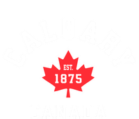 Calgary Canada Hoodie Canadian Flag Maple Leaf Ladies Long Sleeve Shirt