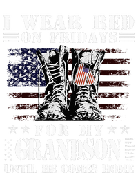 I Wear Red On Fridays For My GRANDSON Until He Comes Home Tie-Dye Long Sleeve Shirt