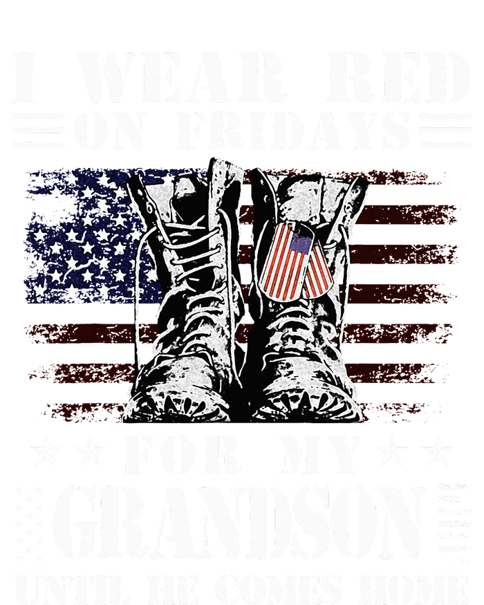 I Wear Red On Fridays For My GRANDSON Until He Comes Home Tie-Dye Long Sleeve Shirt