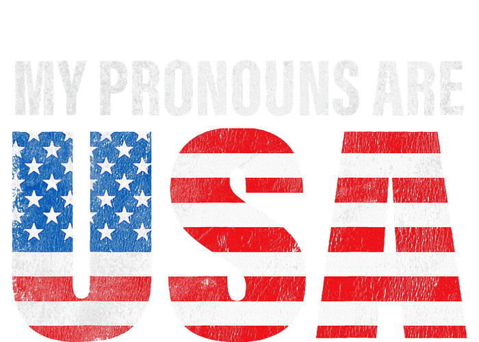 July 4th Funny My Pronouns Are USA 4th Of Jully US Flag Mesh Reversible Basketball Jersey Tank