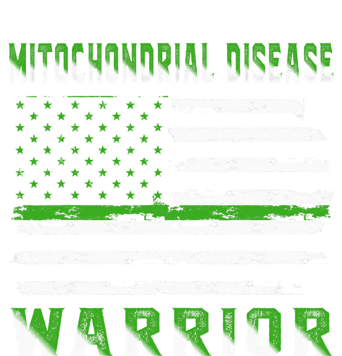 Mitochondrial Disease Warrior USA Flag United States Flag T-Shirt