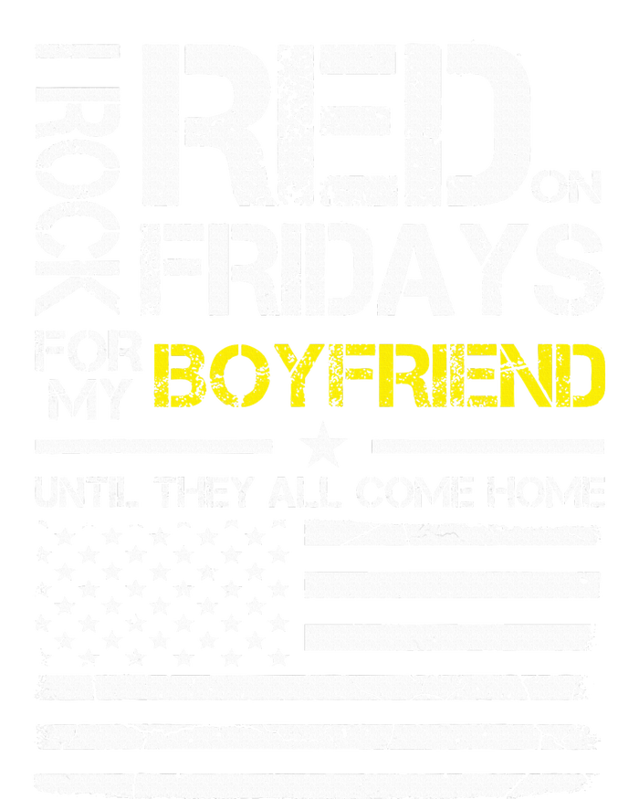 Red Friday Military Girlfriend Wear Red For Boyfriend Button