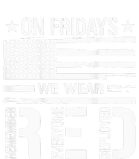 Remember Everyone Deployed On Friday We Wear Red (On Back) Full Zip Hoodie