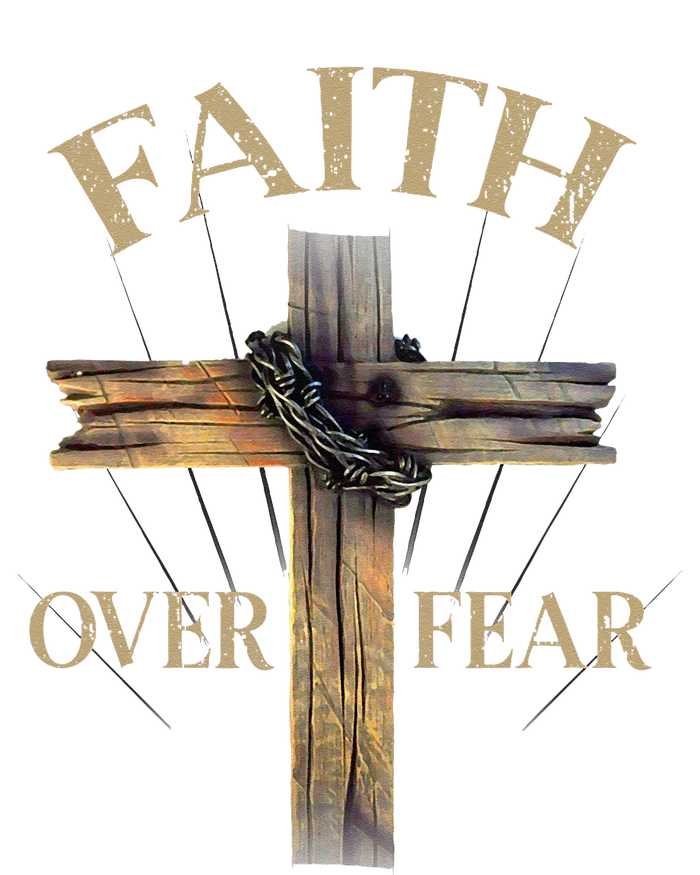 Faith Over Fear Christian Cross Religious For Legacy Cool Fit Booney Bucket Hat