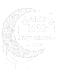 Retro 1692 They Missed One Witch Salem 1692 Halloween Witch Tie-Dye Long Sleeve Shirt