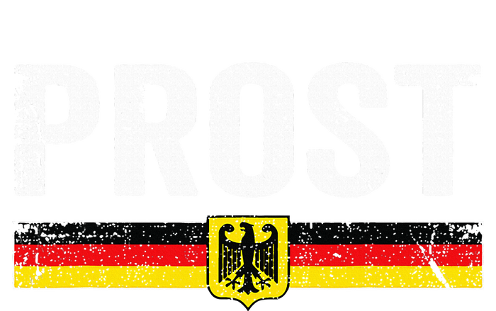 Retro Oktoberfest German Flag Prost T-Shirt