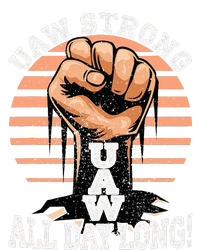 UAW Strong UAW Proud Union Pride UAW Laborer Worker Pom Pom 12in Knit Beanie