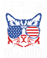 Let’s Go Brandon Cat Conservative American Flag Performance Sprint T-Shirt