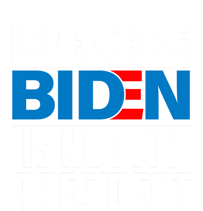 Impeach 46 Biden Is Not My President Anti Joe Biden Insulated Varsity Jacket