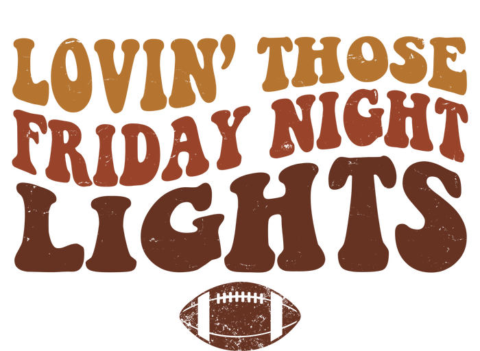 Lovin Those Friday Night Lights Football Premium T-Shirt