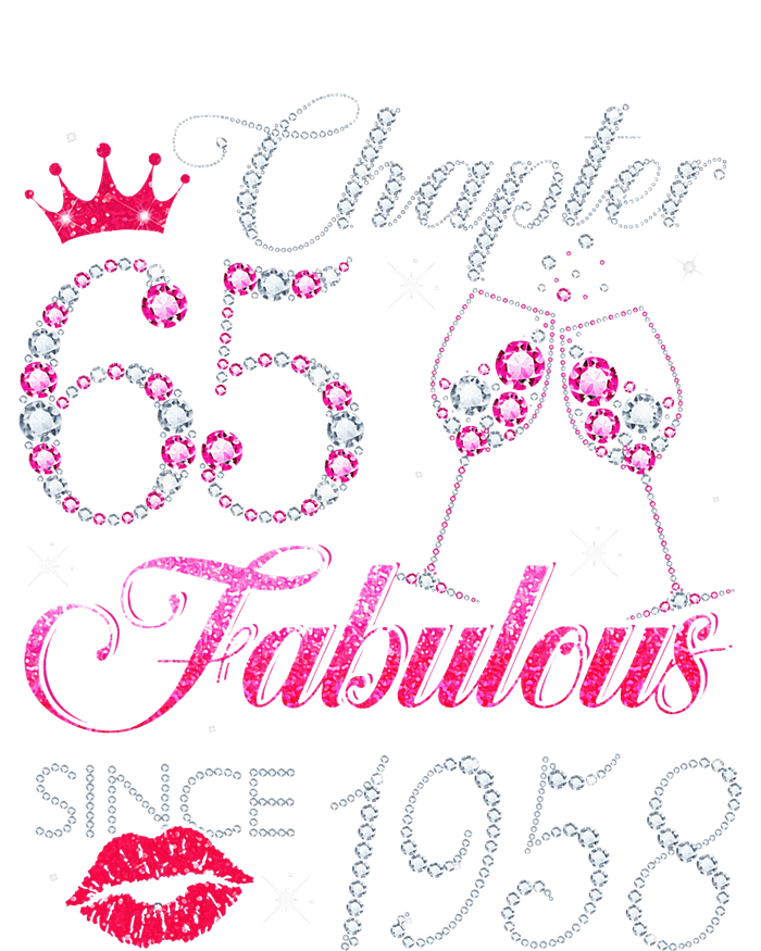 Chapter 65 Fabulous Since 1958 65Th Birthday Gift Toddler Sweatshirt