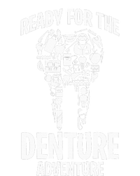 Dental Lab Tech Ready For The Denture Adventure Women's V-Neck T-Shirt