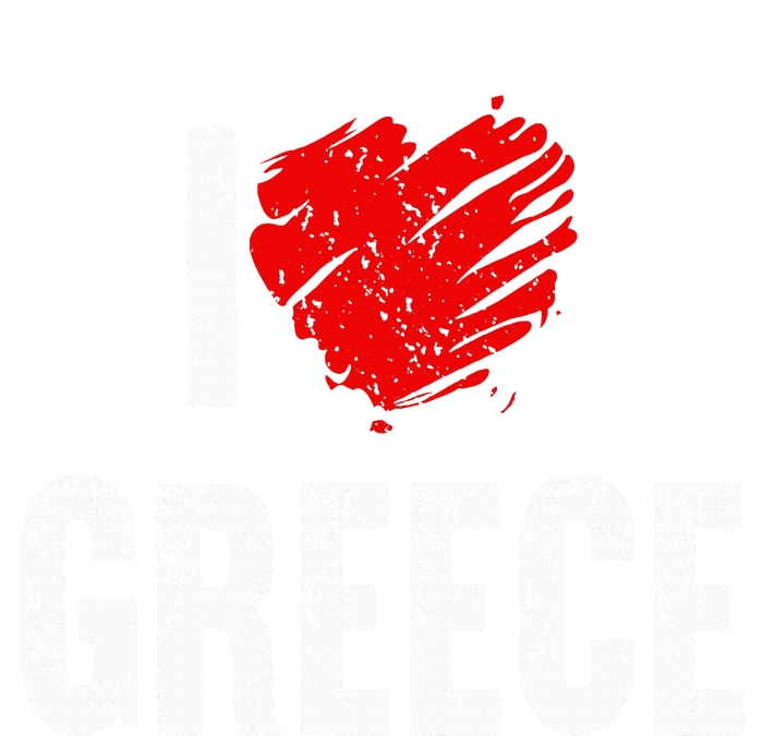 I Love Greece Greeks Pride Patriotic Gift Button