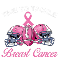 Football Survivor Time To Tackle Breast Cancer Awareness Grommeted Golf Towel