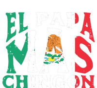 Fathers Day El Papa Mas Chingon Funny Mexican Dad Spanish Premium Hoodie