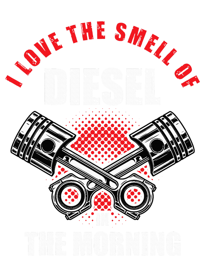 I Love The Smell Of Diesel In The Morning Truck Driver Gift Snapback Five-Panel Rope Hat